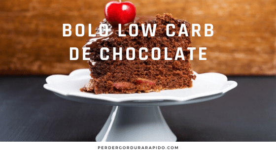 Bolo low carb: Receita muito fácil do melhor bolo de chocolate!