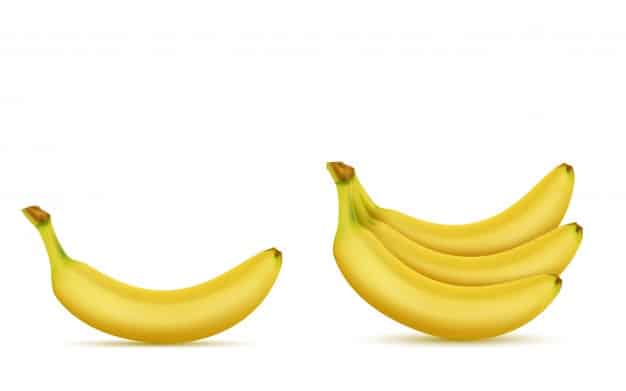 A banana também deve estar sempre em seu carrinho de compras, a fruta auxilia na aceleração do metabolismo