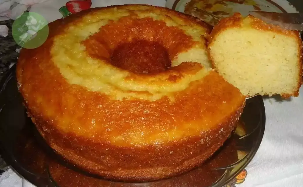 Bolo de Fubá cremoso