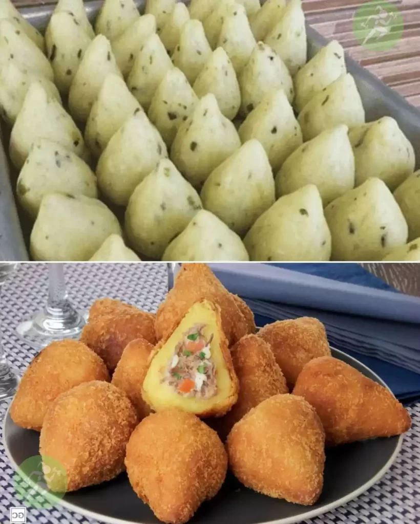 Massa de Mandioca para Coxinha