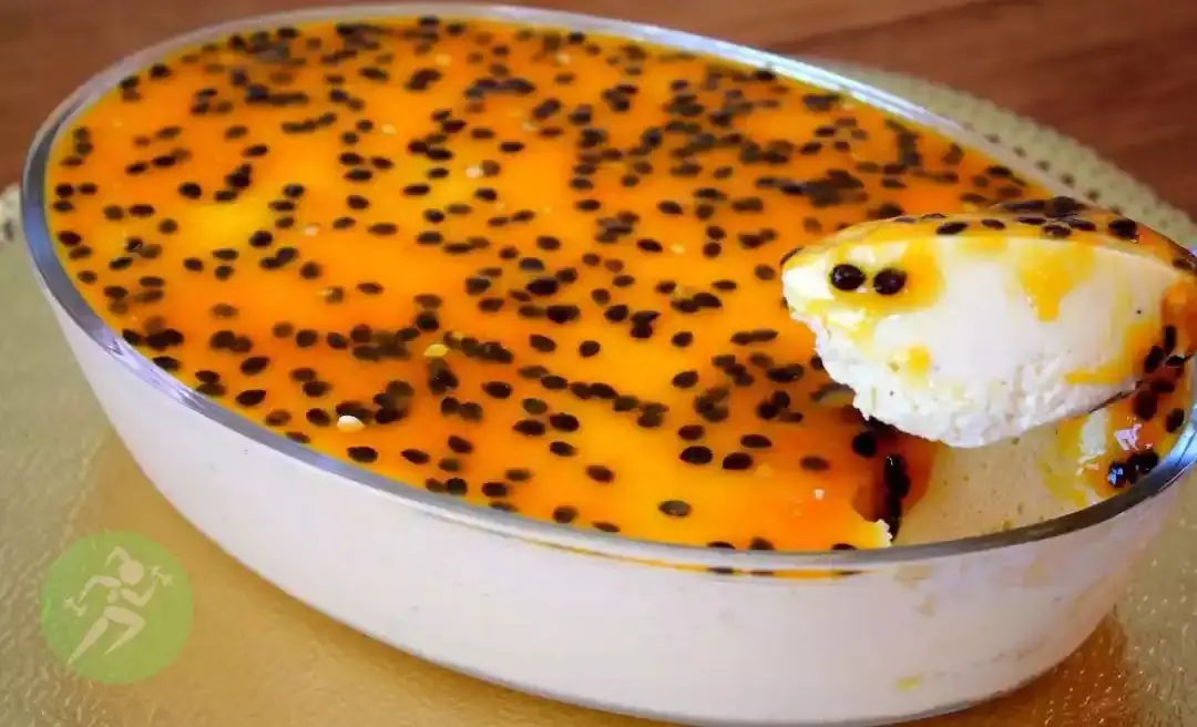 mousse de maracujá
