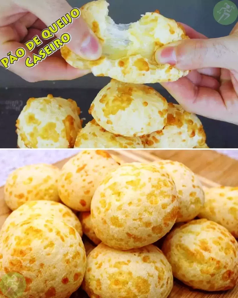 receita de pão de queijo caseiro