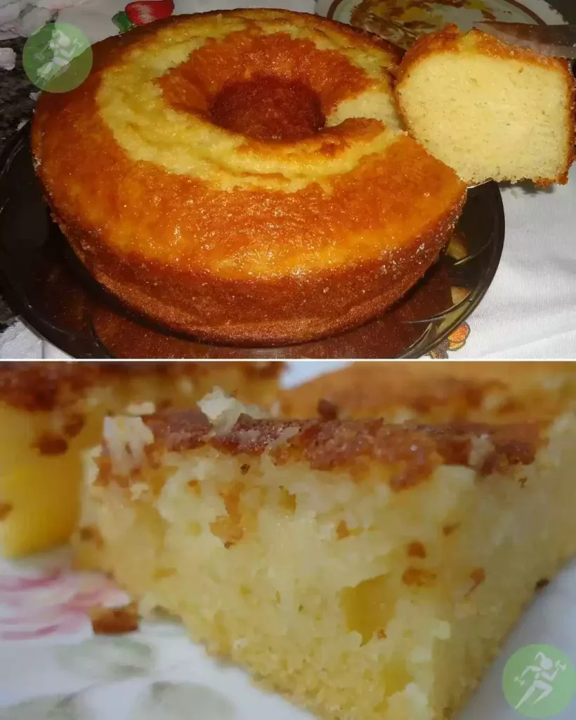 Bolo de Fubá cremoso