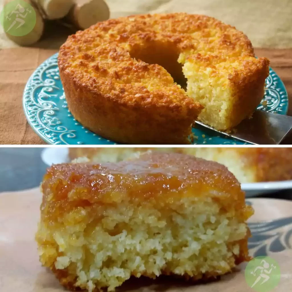 Bolo de Mandioca com Coco