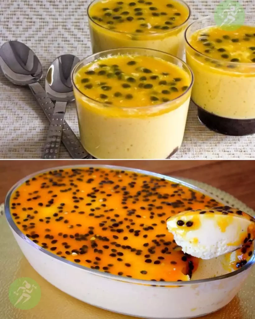 mousse de maracujá