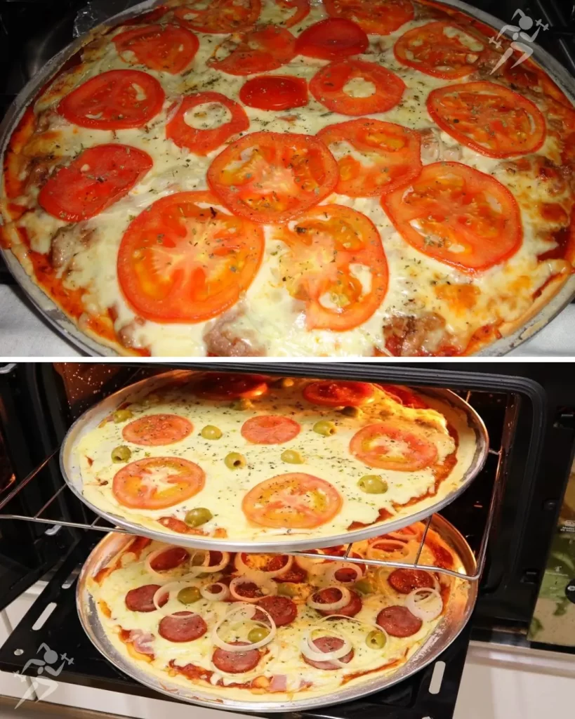 pizza de liquidificador