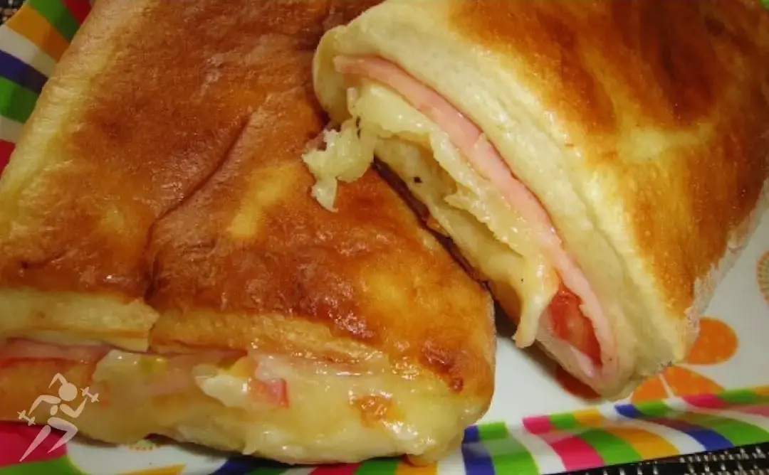 Enroladinho de Queijo e Presunto