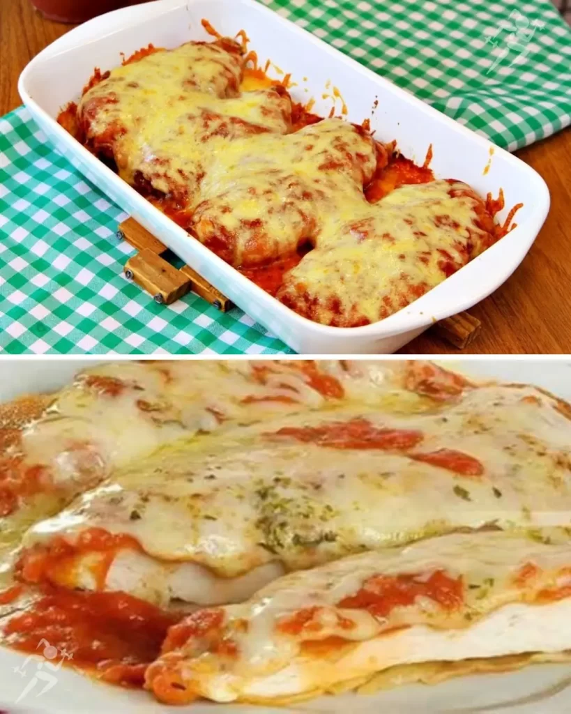 receita de frango a parmegiana