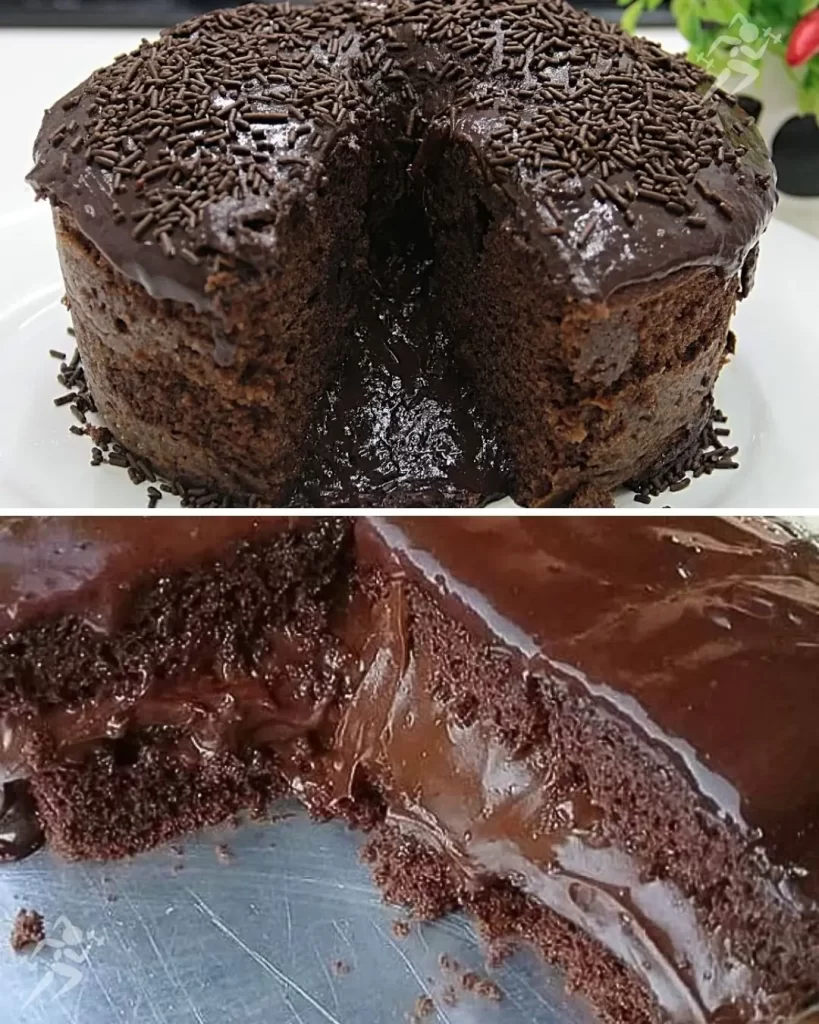 Bolo de Chocolate de Liquidificador