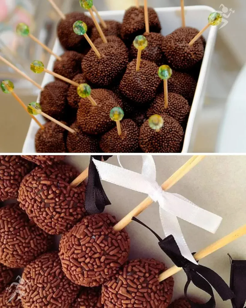 Brigadeiro no Palito