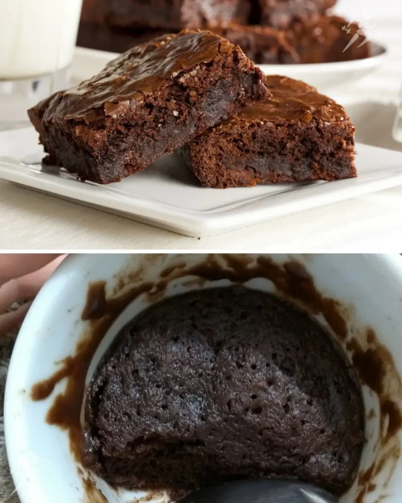 brownie de microondas