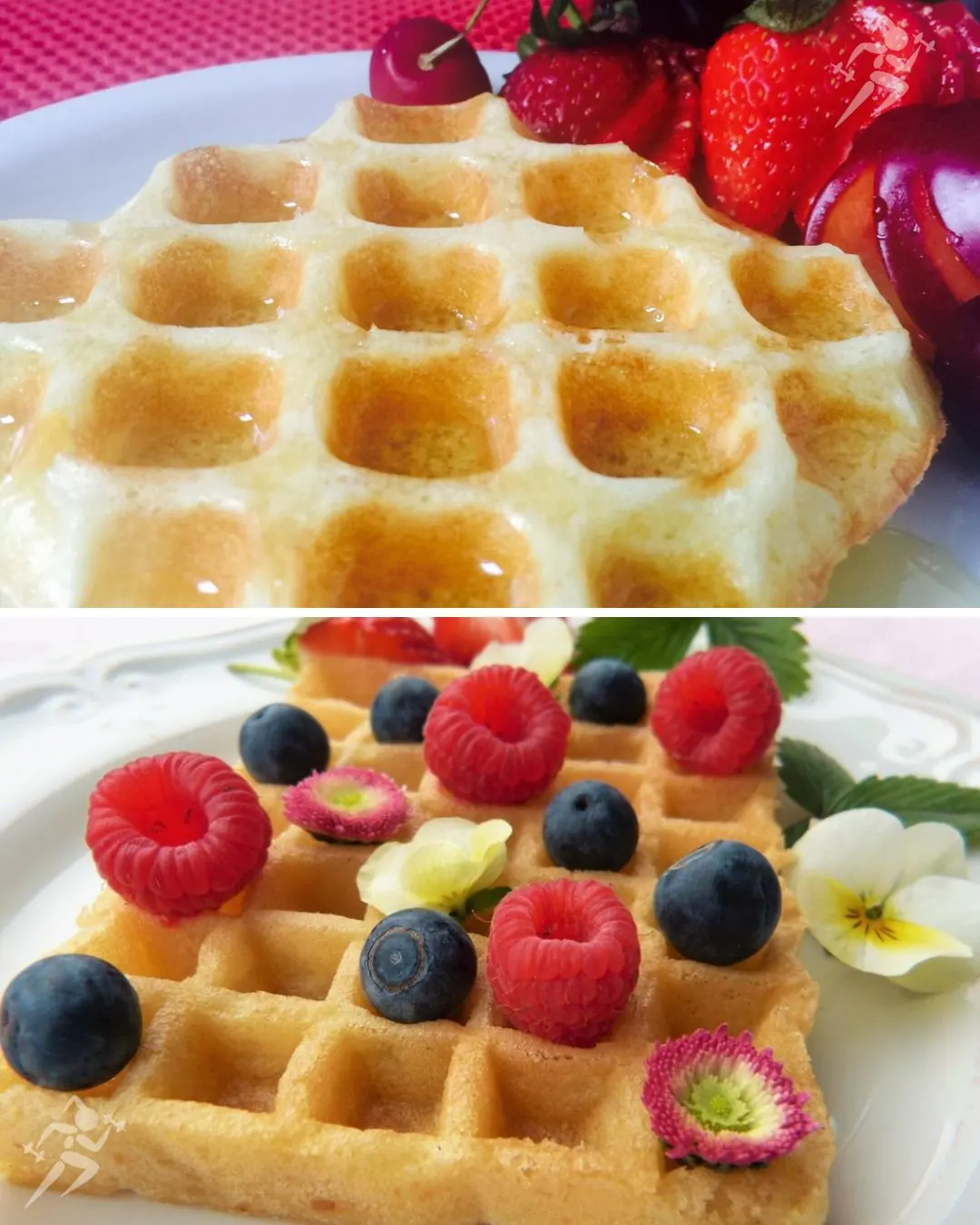 receita de waffle