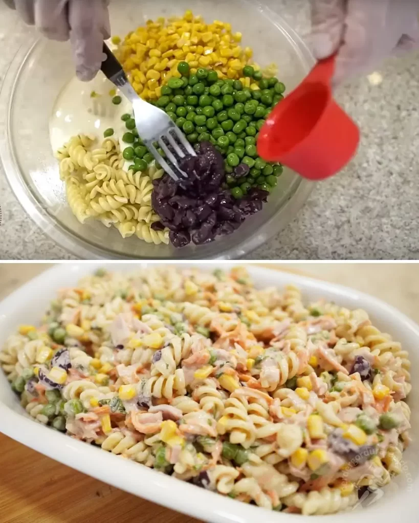 Salada de macarrão