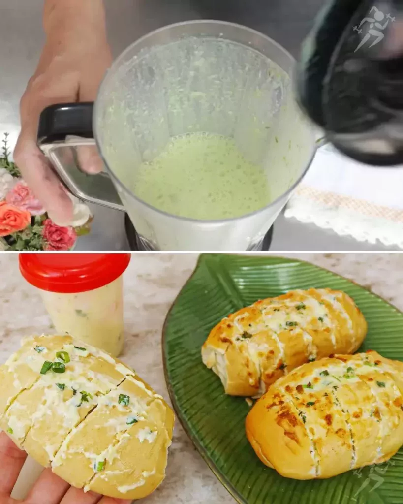 receita pão de alho simples no liquidificador