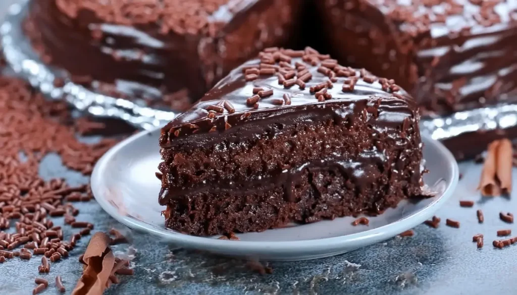 Bolo de Chocolate molhadinho