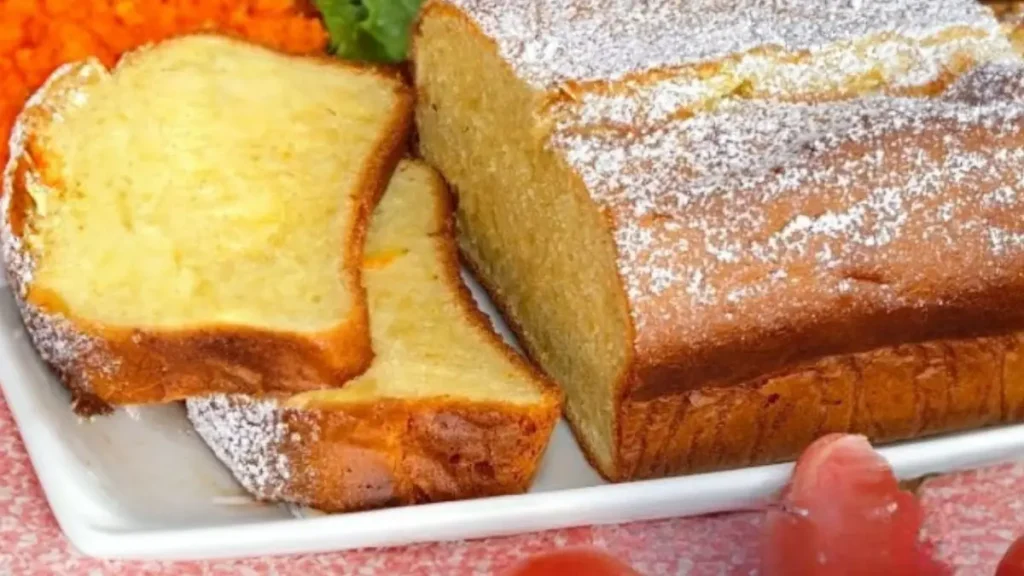 Bolo de iogurte de laranja