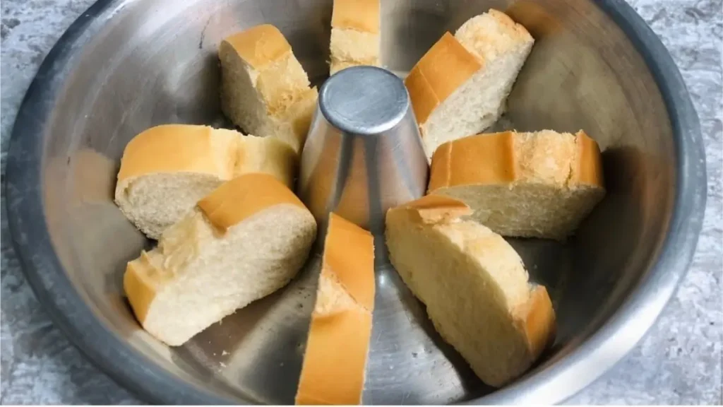 torta com pão velho