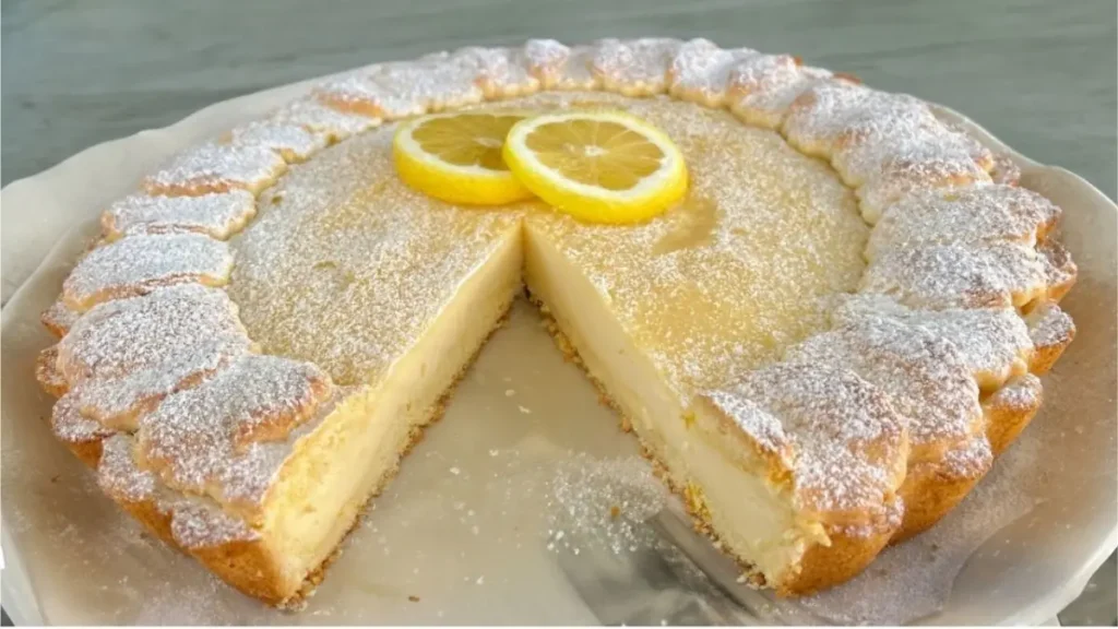 Bolo de limão com mascarpone