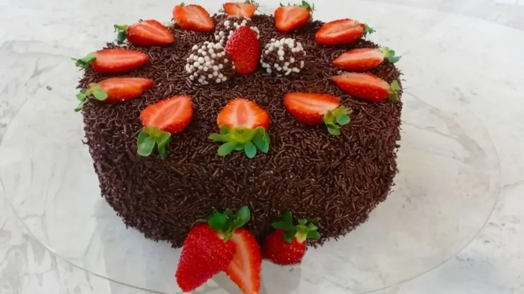 Bolo de Brigadeiro para Aniversário