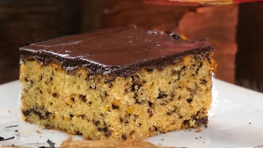 Bolo de chocolate com laranja