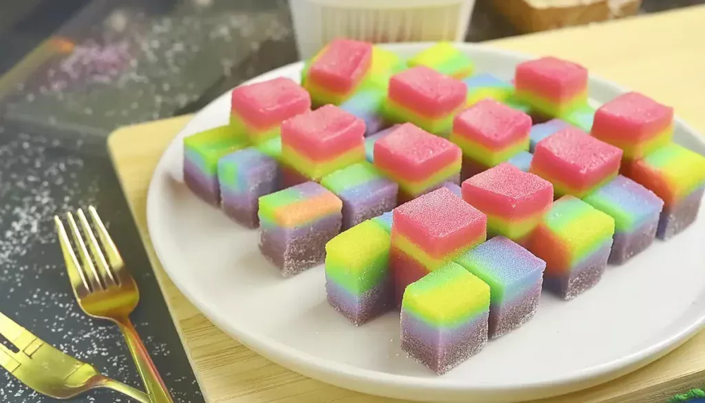 THESE COLORFUL CANDIES ARE DELICIOUS