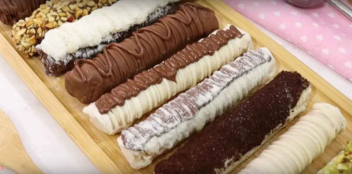 O DOCE DO MOMENTO: 10 SABORES DE CANNOLI DE WAFER EM CASA!