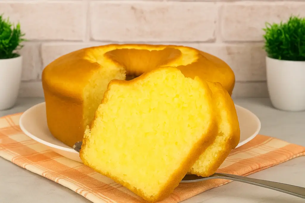 Pão de Ló de Laranja e Coco!