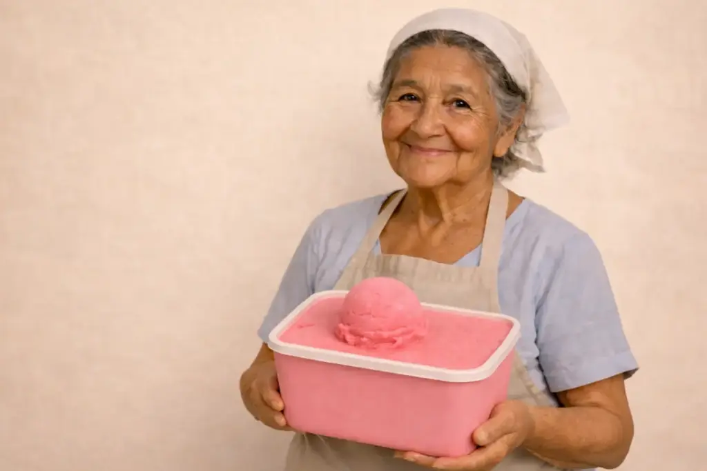 Sorvete Caseiro de Tang