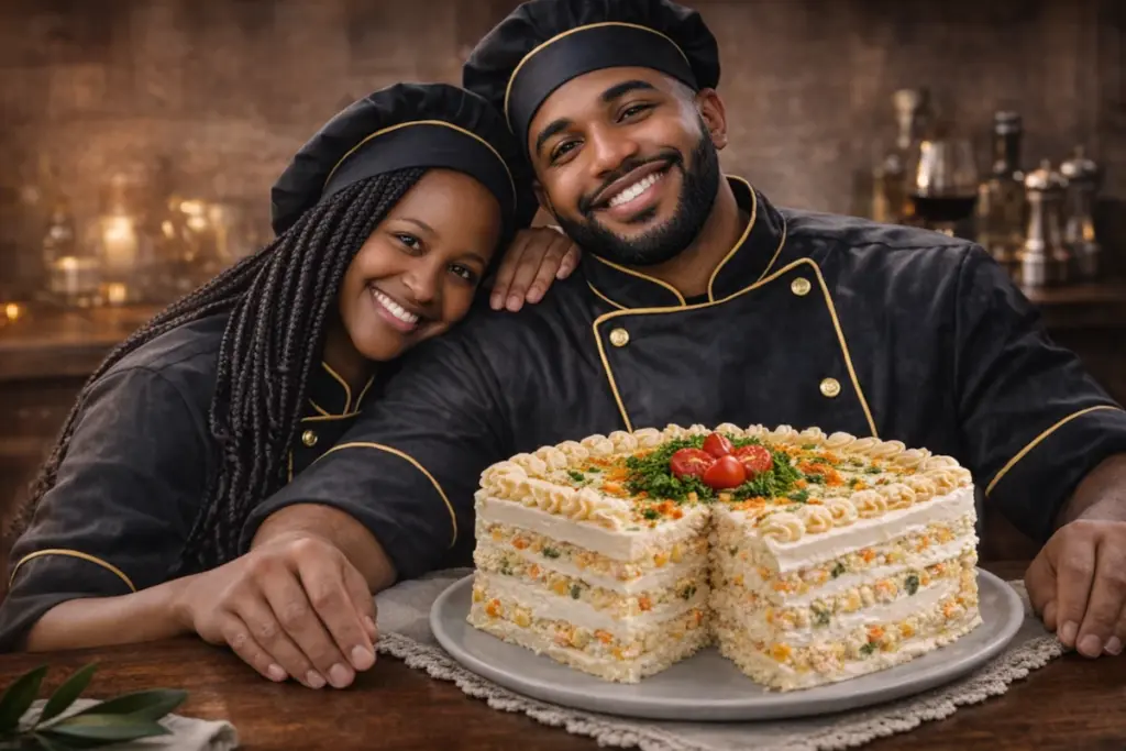 Torta Salgada e Gelada