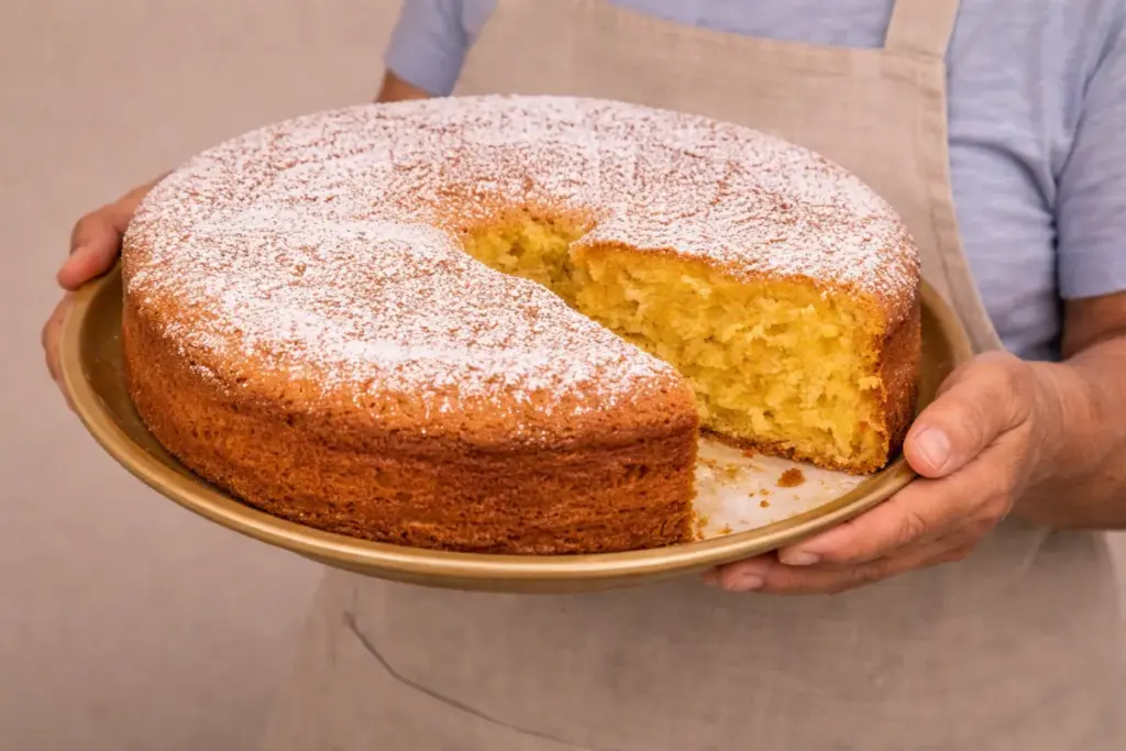 Bolo de Cenoura com Iogurte