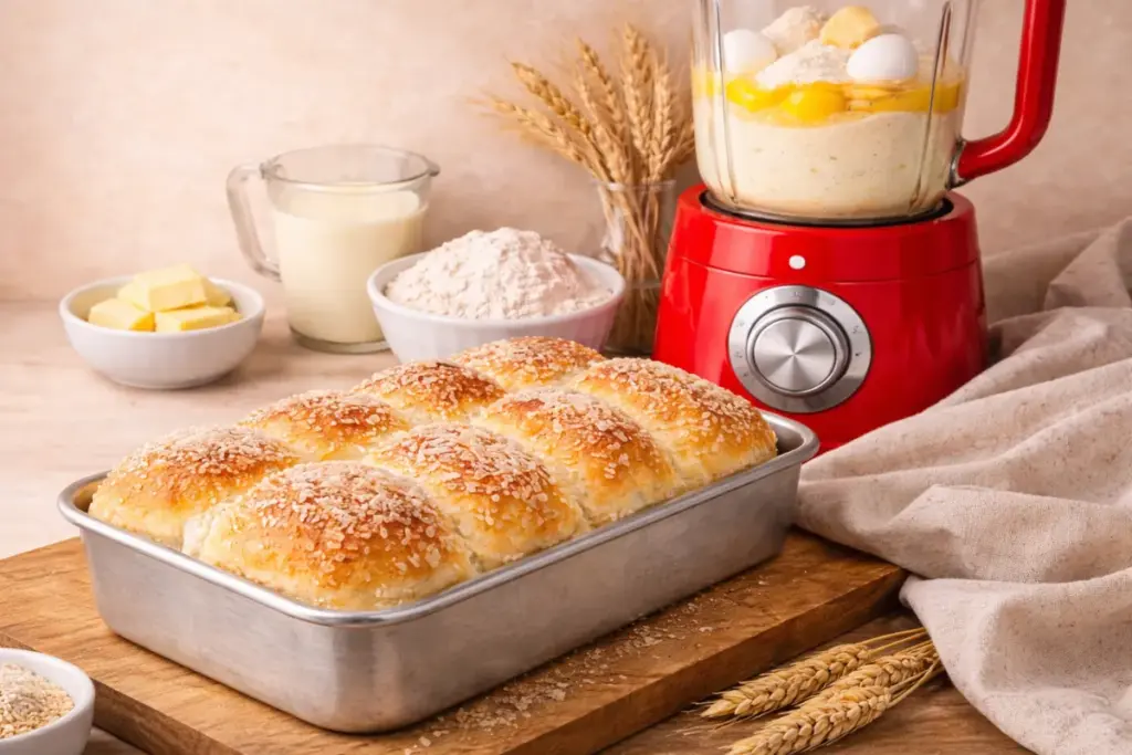 PÃO DOCE FOFINHO DE LIQUIDIFICADOR