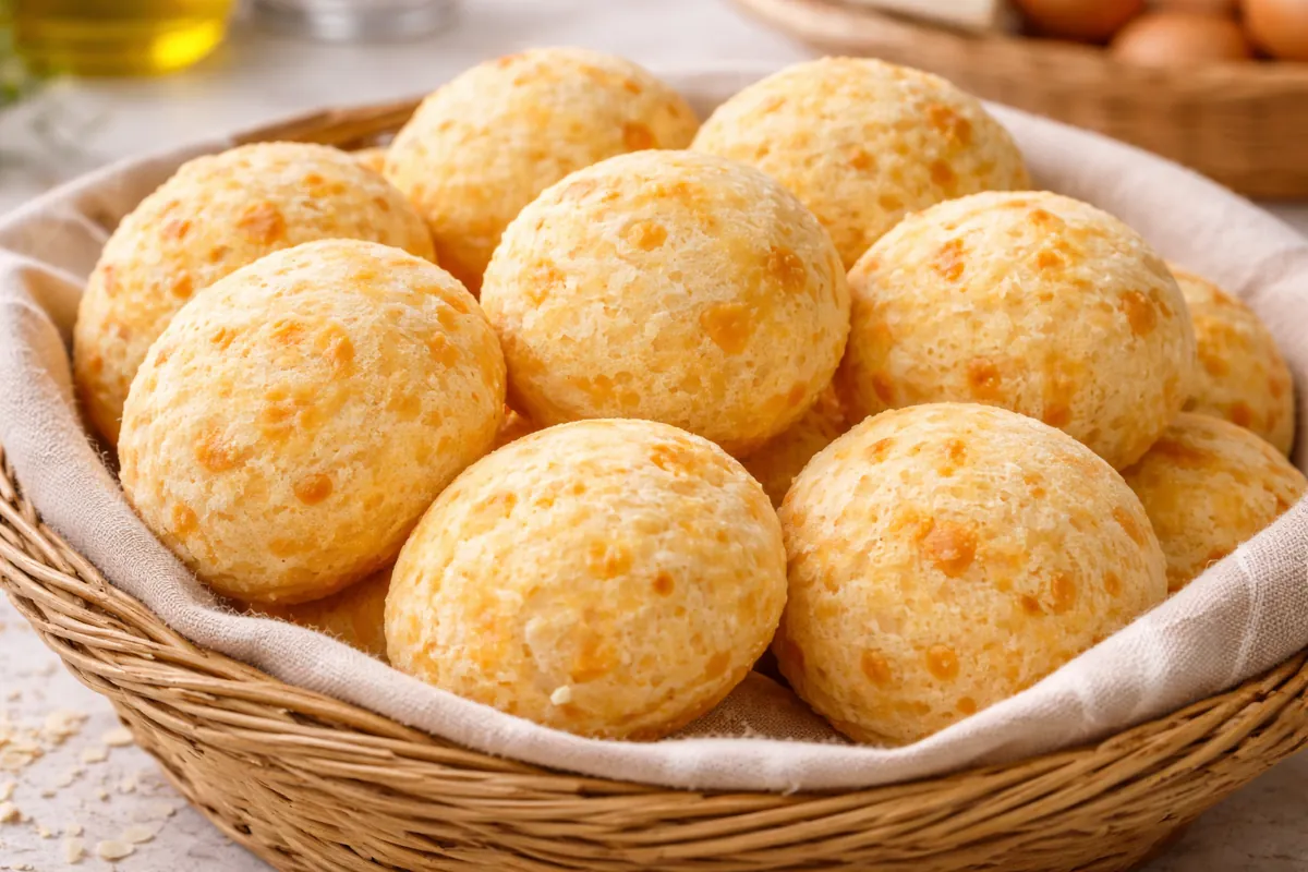 Pão de queijo de liquidificador