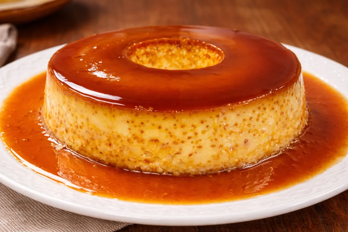 Pudim Gelado Sem Ovos